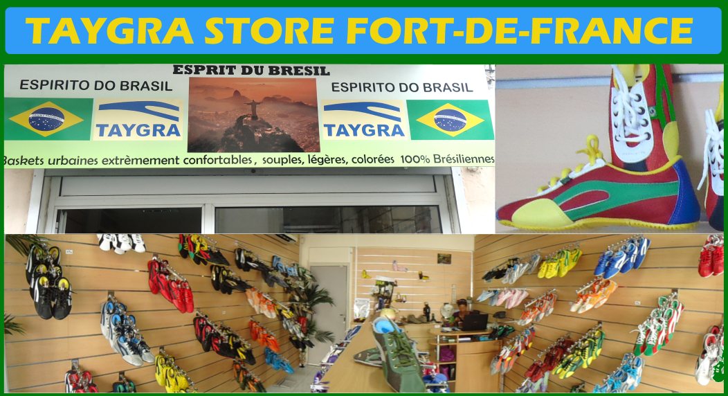 loja da marca TAYGRA na Martinica