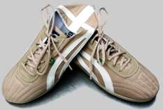 tenis taygra custura solado grosso algodao creme