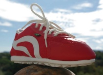 tennis TAYGRA BRASIL en coton et cuir VEGAN, semelle haute anti-d�rapante, mod�le CUSTURA ROUGE
