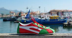 basket br�silienne rouge vert blanc basque