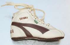 bottine beige marron