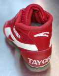 basket enfant montante scrasch velcro rouge blanc taygar